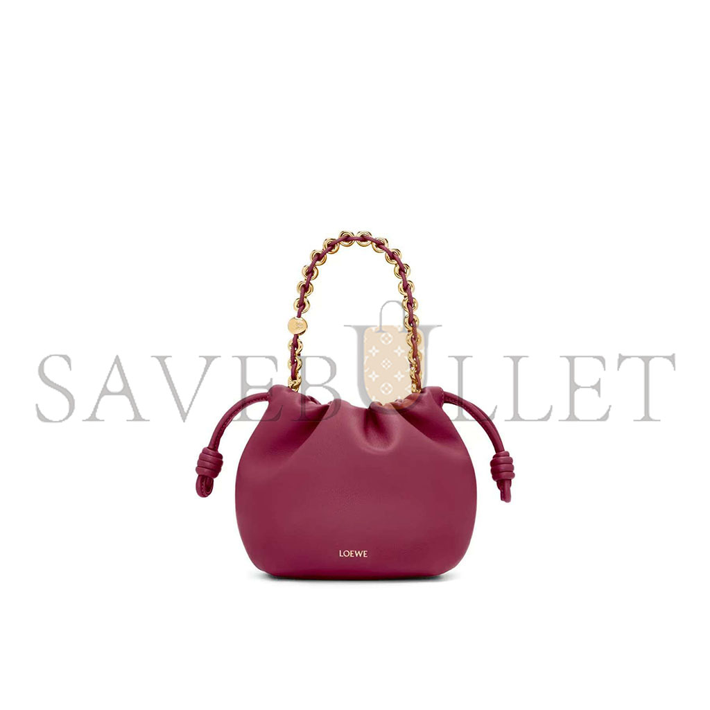 l*ew* mini flamenco purse bag in mellow nappa lambskin a914cbpx03-1048 (23*17*5.5cm)